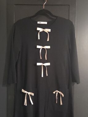 Zara Knit Bow Dress